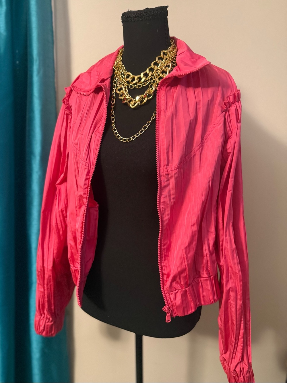 Pretty in Pink Windbreaker